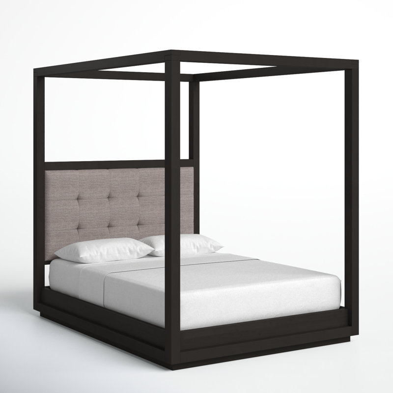 Eloise Upholstered Canopy Bed & Reviews Joss & Main